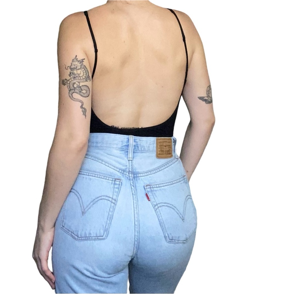 Babaton Black Bodysuit